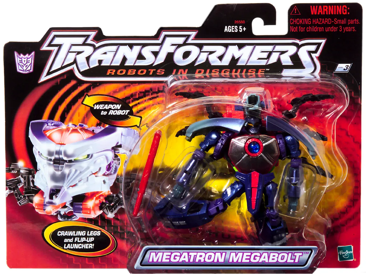 Megatron Megabolt Deluxe Class | Transformers Robots in Disguise RID