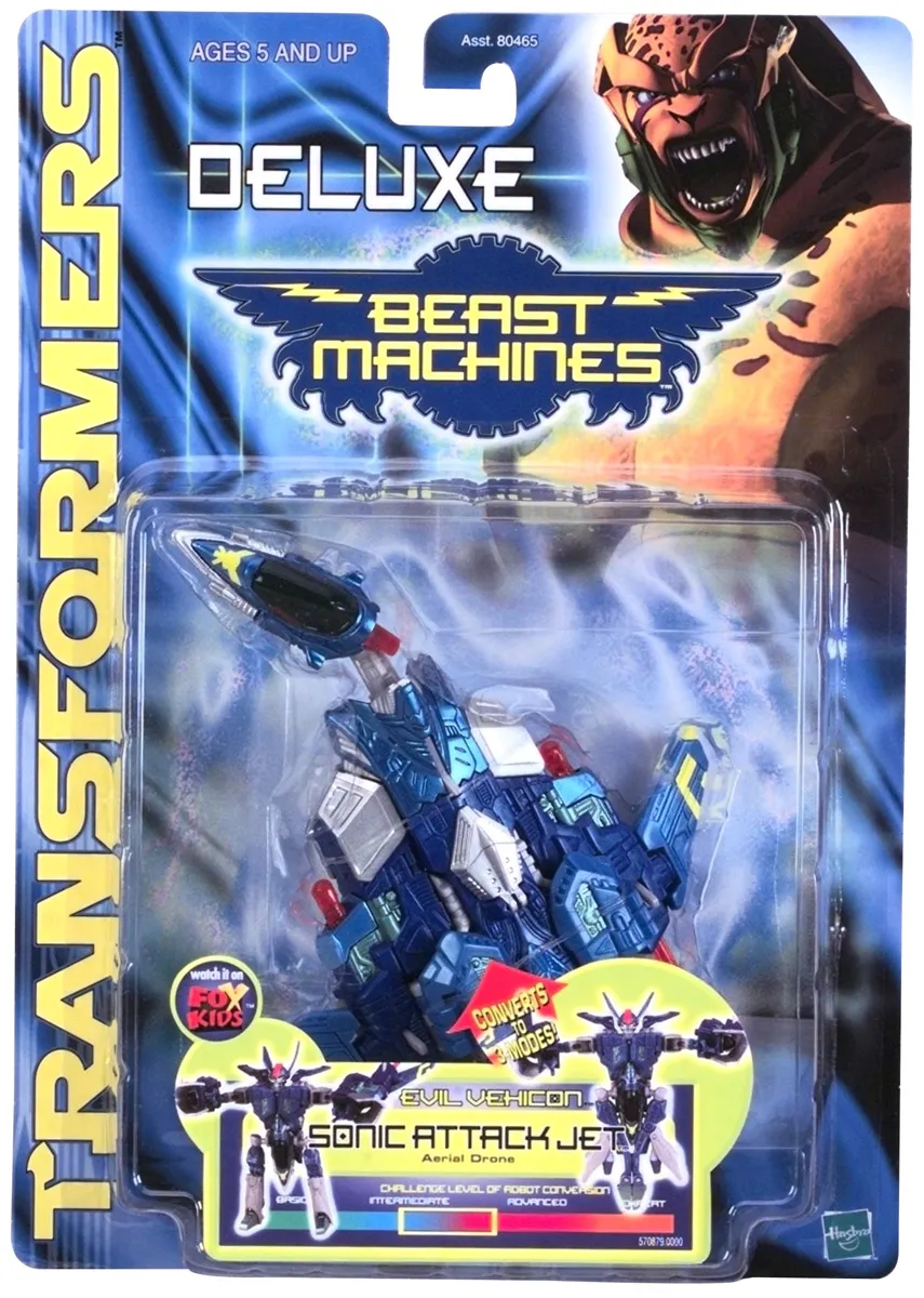 Deluxe Class Sonic Attack Jet | Transformers Beast Machines