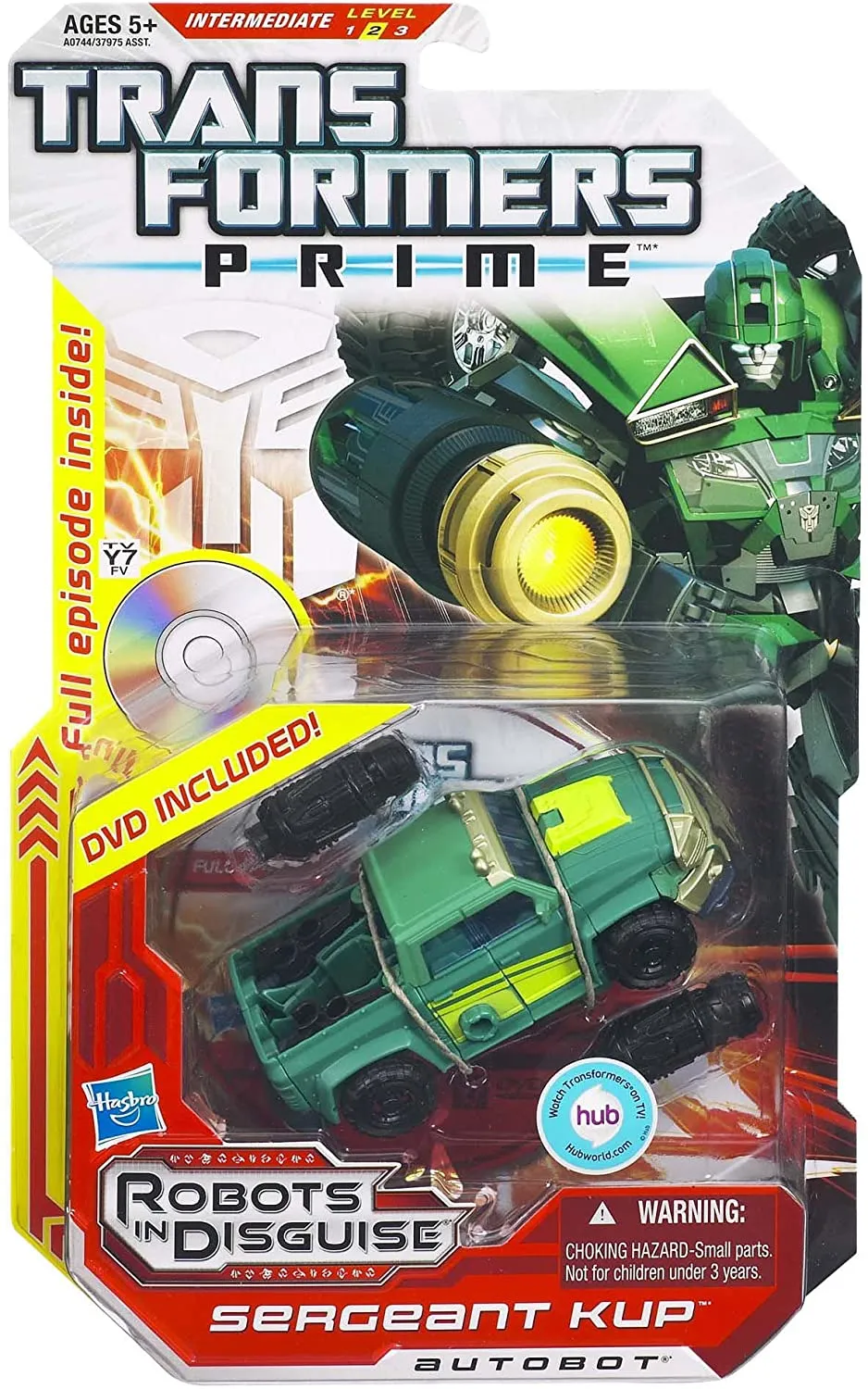 Sergeant Kup Deluxe Class | Transformers Prime Robots in Disguise