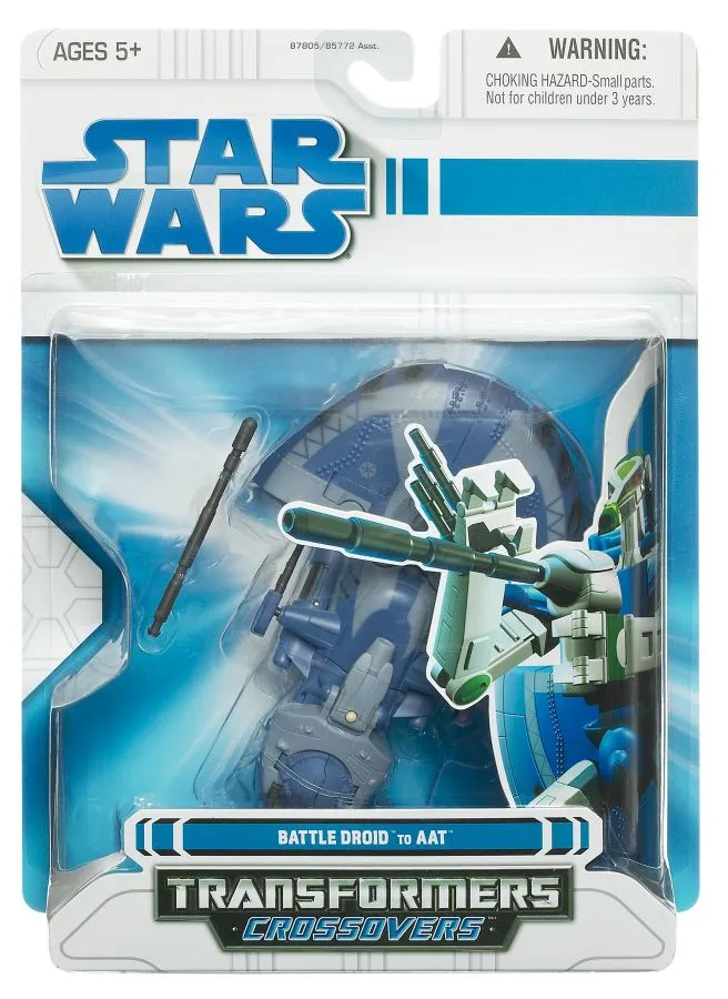 Battle Droid to AAT | Star Wars Transformers Crossover