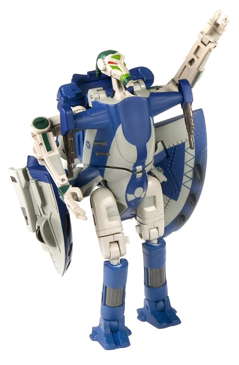 Battle Droid to AAT | Star Wars Transformers Crossover