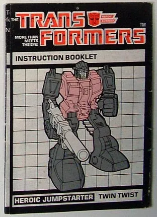 Twin Twist Instruction Manual