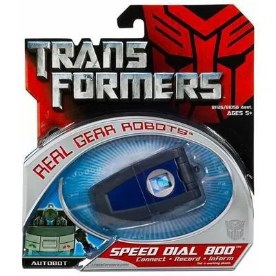 Speed Dial 800 | Transformers the Movie Real Gear Robots