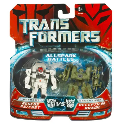 Legends Class Rescue Ratchet vs Decepticon Brawl | Transformers the Movie Allspark Battles