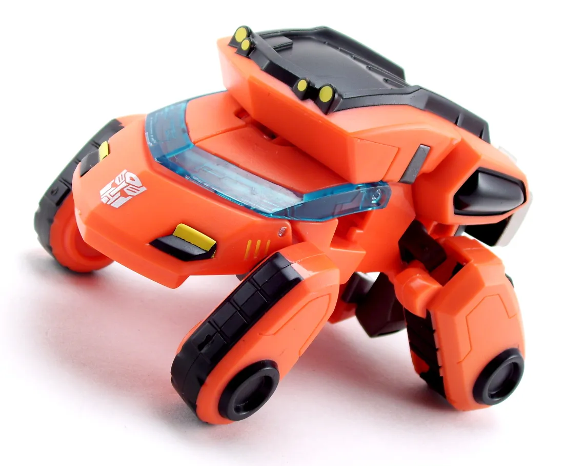 Deluxe Class Cybertron Mode Ironhide | Transformers Animated