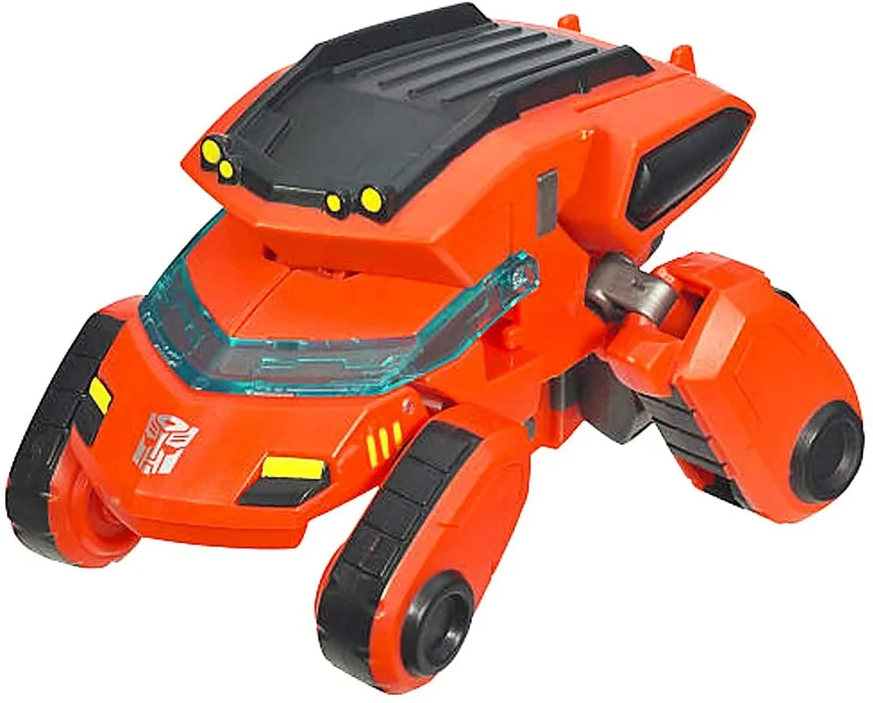 Deluxe Class Cybertron Mode Ironhide | Transformers Animated