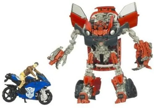 Human Alliance Mudflap Chromia and Agent Simmons | Transformers 2 ROTF Revenge of the Fallen