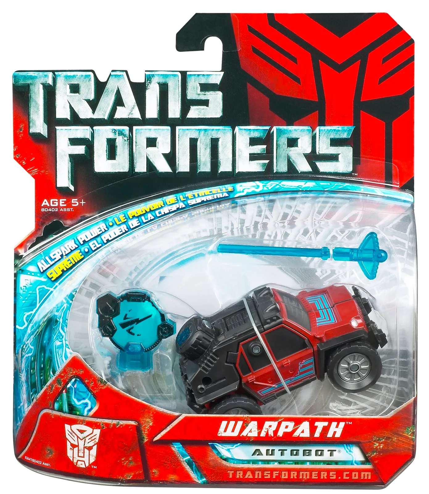 Scout Class Warpath Allspark Power | Transformers the Movie