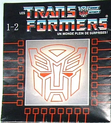 1986 Transformers 3rd Series French Catalog