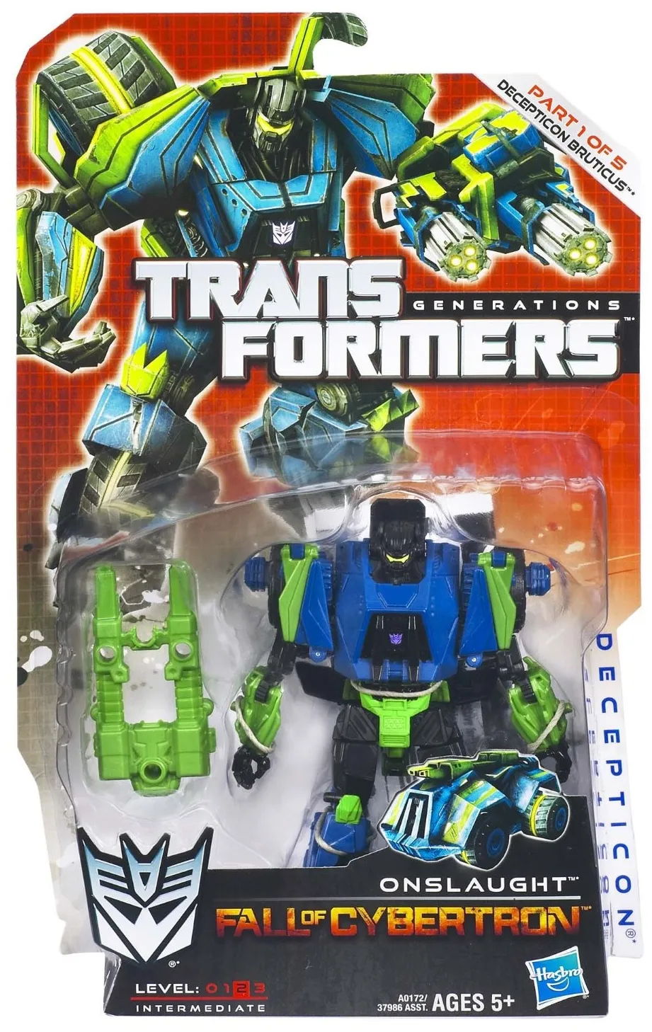 Onslaught Deluxe Class | Transformers Generations Fall of Cybertron