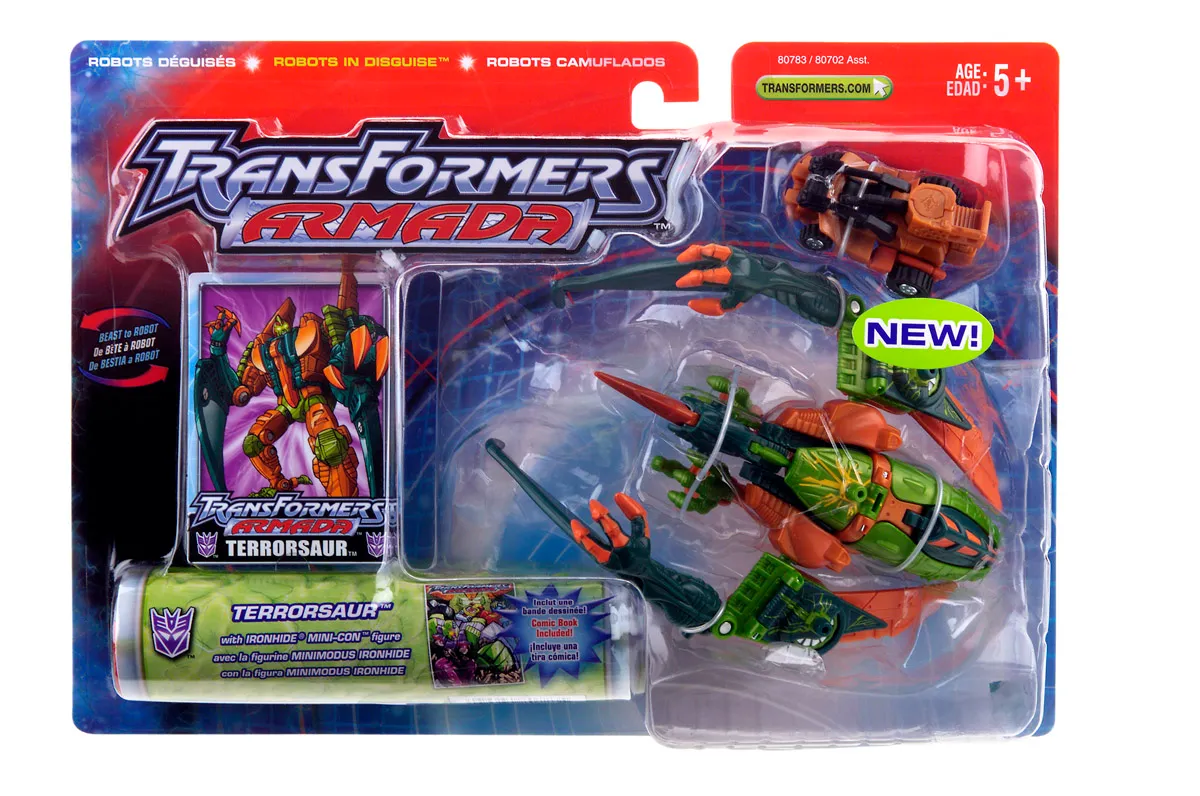 Terrorsaur and Ironhide Super-con | Transformers Armada