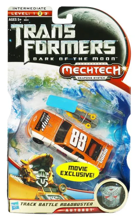 Deluxe Class Track Battle Roadbuster Exclusive | Transformers 3 Dark of the Moon DOTM