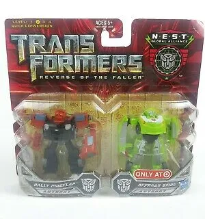 Legends Class Rally Mudflap and Offroad Skids Exclusive | Transformers 2 ROTF Revenge of the Fallen