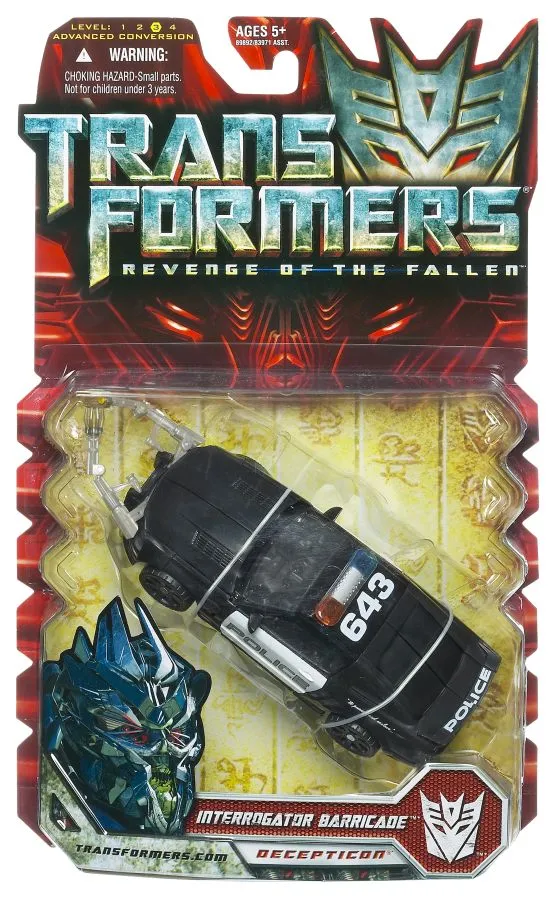 Deluxe Class Interrogator Barricade | Transformers 2 ROTF Revenge of the Fallen