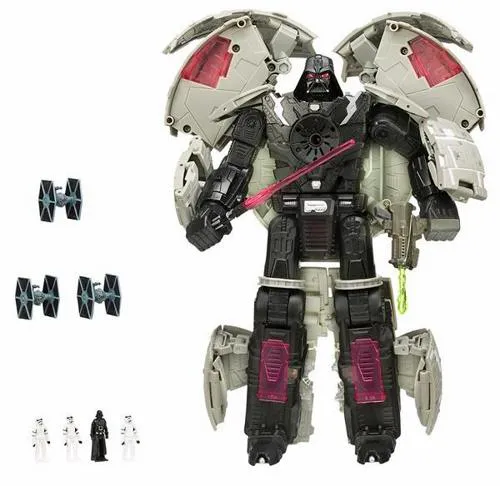 Darth Vader to Death Star | Star Wars Transformers Crossover