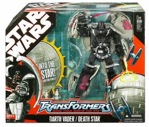 Darth Vader to Death Star | Star Wars Transformers Crossover