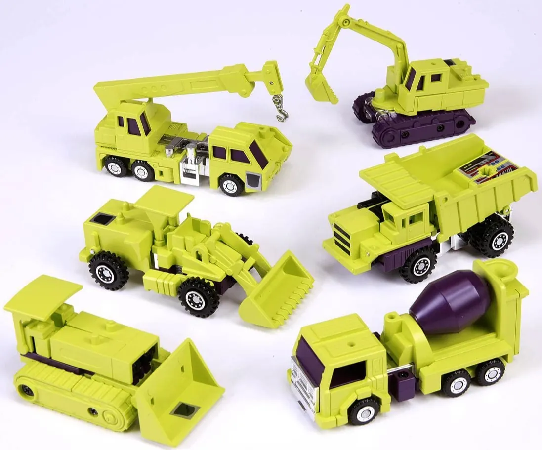 20A Constructicons Devastator Anime Color Version Transformers G1 | Transformers Encore