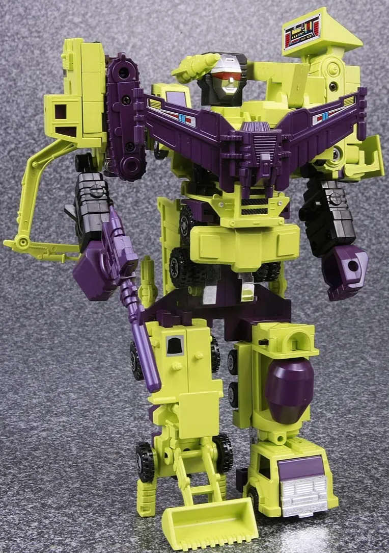20A Constructicons Devastator Anime Color Version Transformers G1 | Transformers Encore