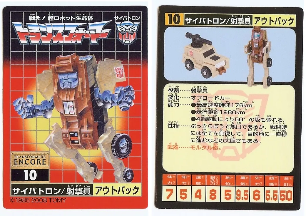 10 Minibots Set Transformers G1 | Transformers Encore