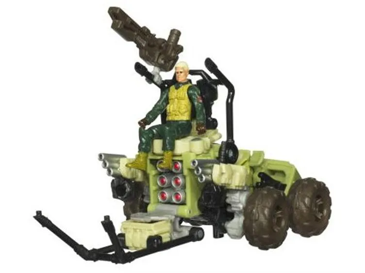Basic Class Human Alliance Private Dedcliff with Sandstorm | Transformers 3 DOTM Dark of the Moon