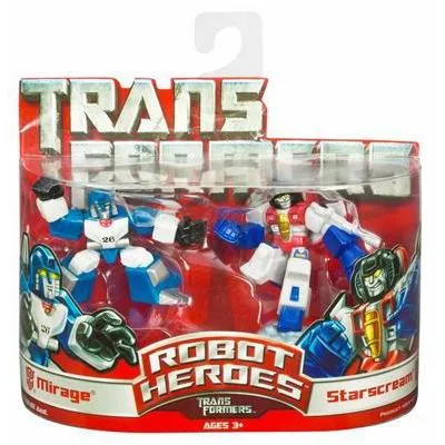 Mirage vs Starscream | Transformers Robot Heroes