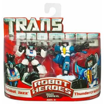 Jazz vs Thundercracker | Transformers Robot Heroes
