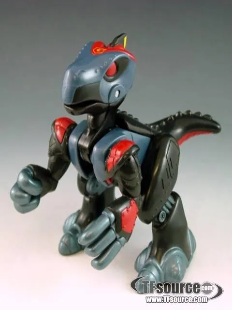 Playskool Go-Bots - Reptron (Velociraptor) - Loose - 100% Complete