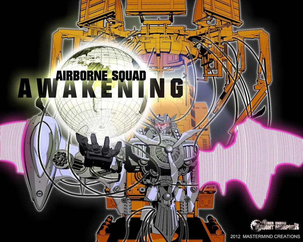 KM Airborn Squad Awakening Limited Edition | Mastermind Creations | Knight Morpher