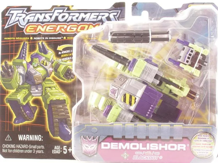 Deluxe Class Demolishor and Blackout | Transformers Energon