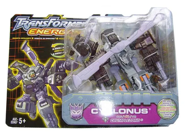 Deluxe Class Cyclonus and Crumplezone Exclusive | Transformers Energon