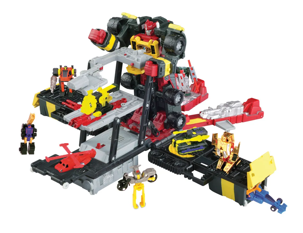 Leader Class Optimus Prime and Overload | Transformers Energon