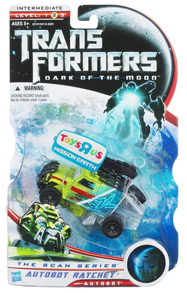 Deluxe Class Autobot Ratchet Scan Series Exclusive | Transformers 3 Dark of the Moon DOTM