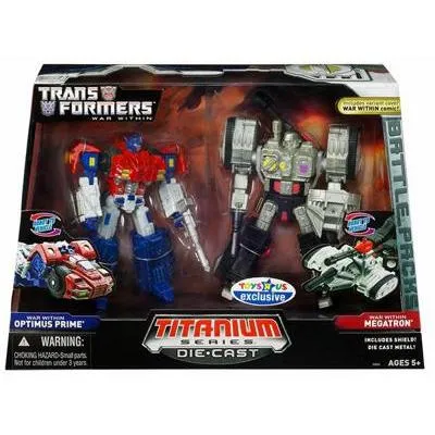 Optimus Prime vs Megatron War Within 6-Inch | Transformers Titanium Cybetron Heroes
