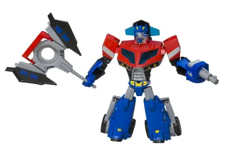 Voyager Class Earth Mode Optimus Prime | Transformers Animated