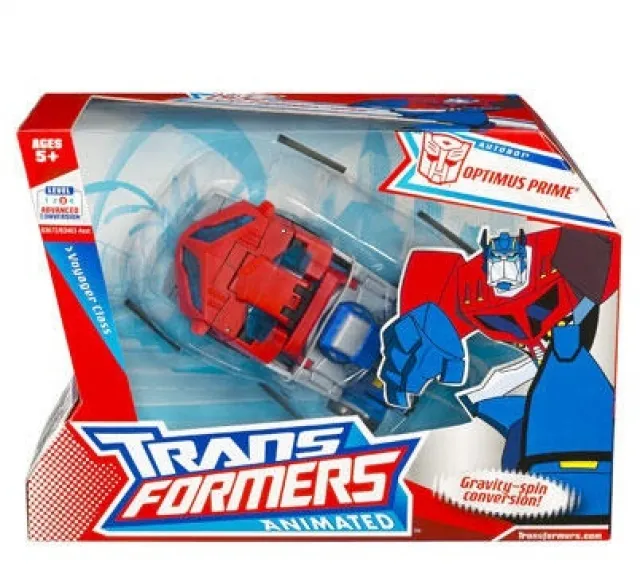 Voyager Class Earth Mode Optimus Prime | Transformers Animated