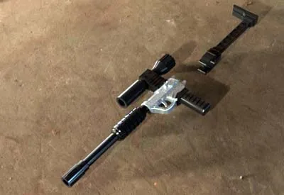 Laser Gun DW-P38 Regular Silver Version LE700 | Dr. Wu | Upgrade Kit