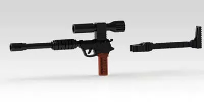 Laser Gun DW-P38B Black Version LE300 | Dr. Wu | Upgrade Kit