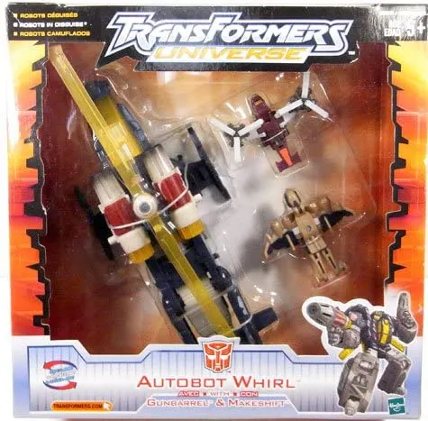 Autobot Whirl with Makeshift and Gunbarrel  | Transformers Universe