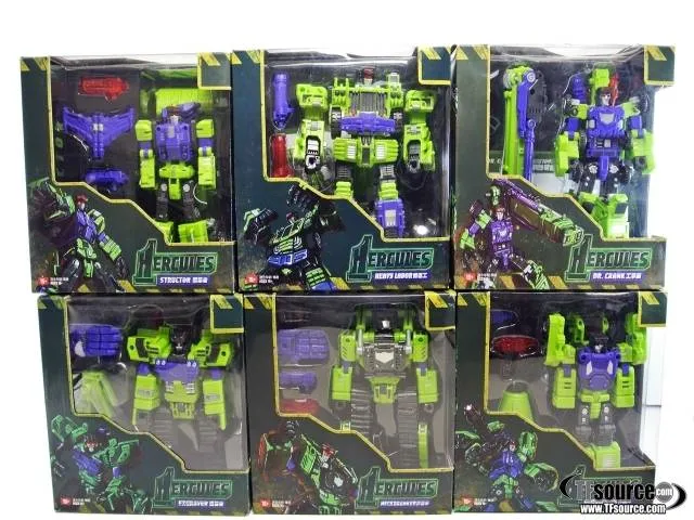 Hercules Full Set of 6 Figures | TFC Toys