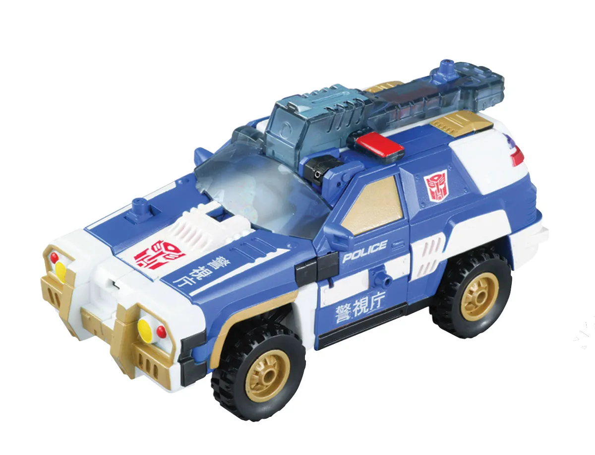Deluxe Class Prowl with Longarm and Starscream with Zapmaster | Transformers Energon