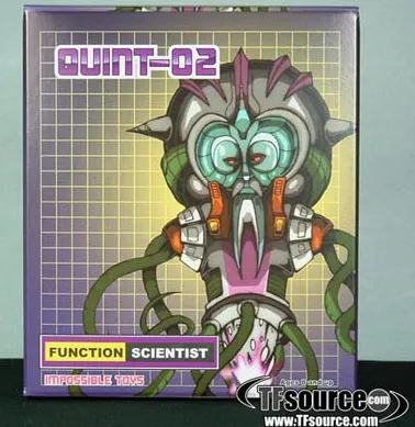Quint-02 Quintesson Scientist Inquirata | Impossible Toys