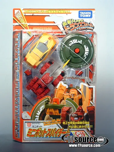 C-19 Minibots Spy Team | Transformers Henkei Classics