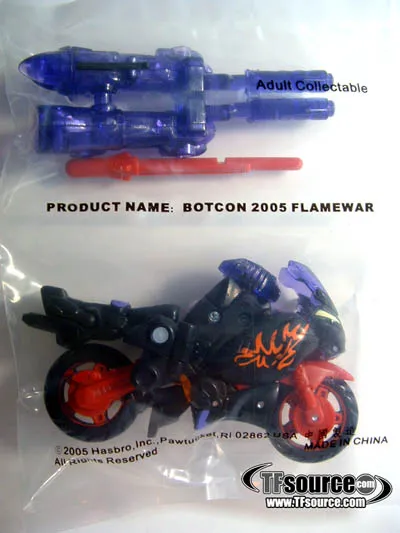 Flame War Botcon Exclusive | Transformers Convention Botcon 2005