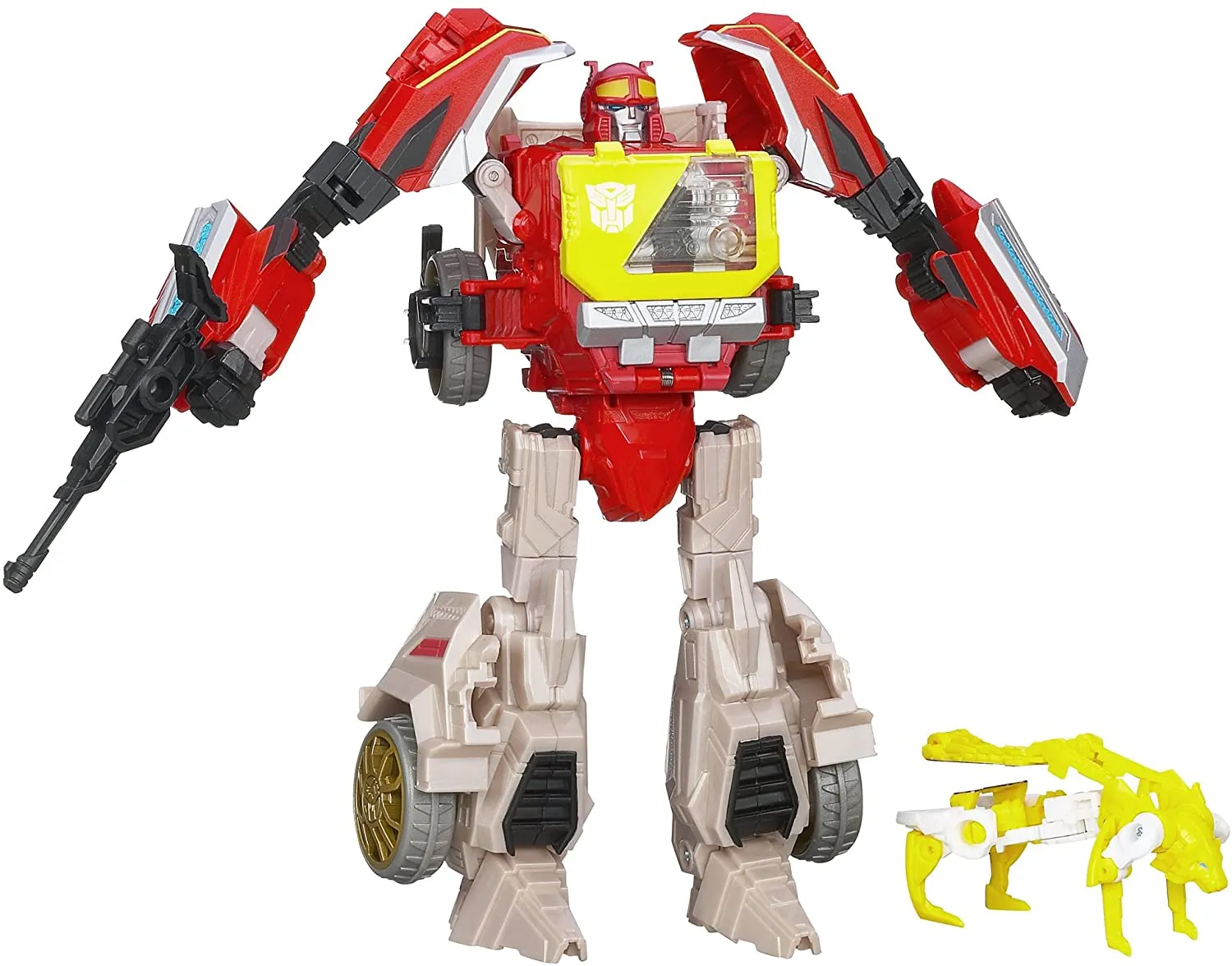 Autobot Blaster with Steeljaw Voyager Class | Transformers Generations Fall of Cybertron