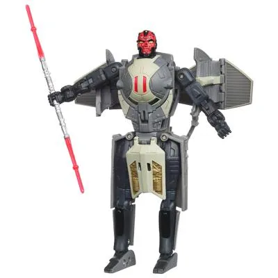 Darth Maul to Sith Infiltrator | Star Wars Transformers Crossover