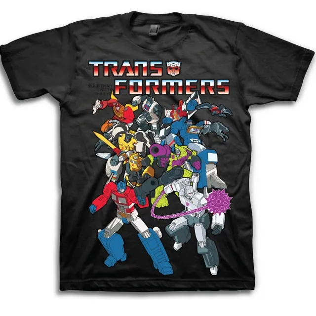 Autobot and Decepticons Cartoon Style | Transformers T-Shirt