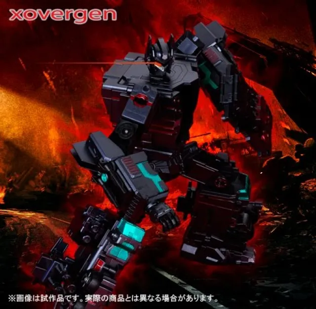 TF-01B Trailer Force Black Nemesis Version | Xovergen Creations