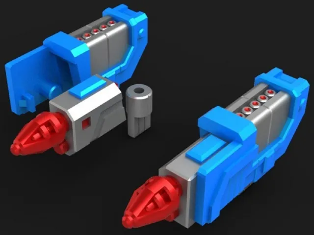 KP-01UM Shoulder and Missile Upgrade Kit for Ultra Magnus | Japanese Vesrion | Kfc Keiths Fantasy Club | Upgrade Kit