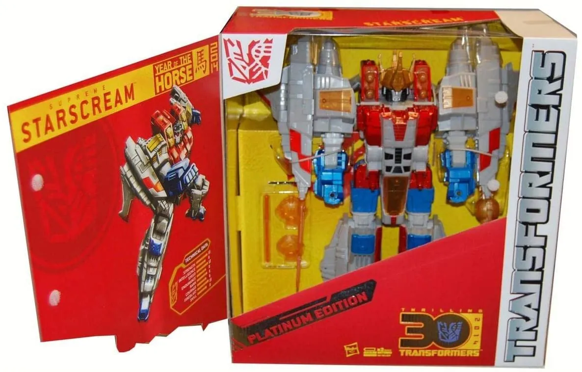 Supreme Starscream Year of the Horse Edition | Transformers Platinum Edition