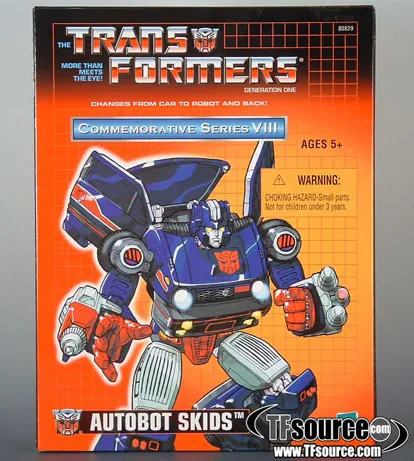 Transformers G1 Skids | The Transformers Generation One Commemorative Series